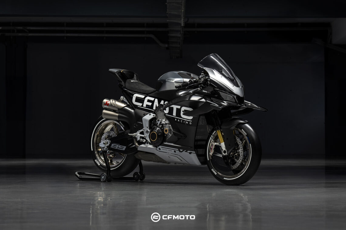 CFMoto V4 SR-RR Prototype Superbike Unveiled at EICMA