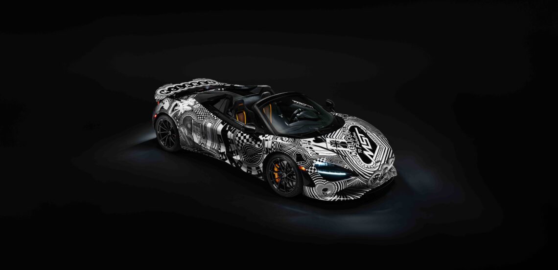 Project VIVA By McLaren MSO An Artistic Vision That Blends McLaren’s Heritage With Las Vegas’s Vibrant Spirit