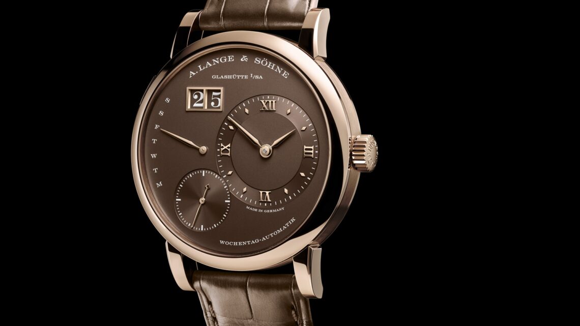 A. Lange & Söhne debuts the new LANGE 1 DAYMATIC HONEYGOLD