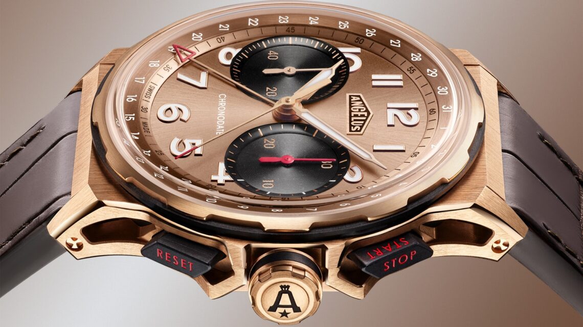 Angelus unveils new versions of the impressive Chronodate