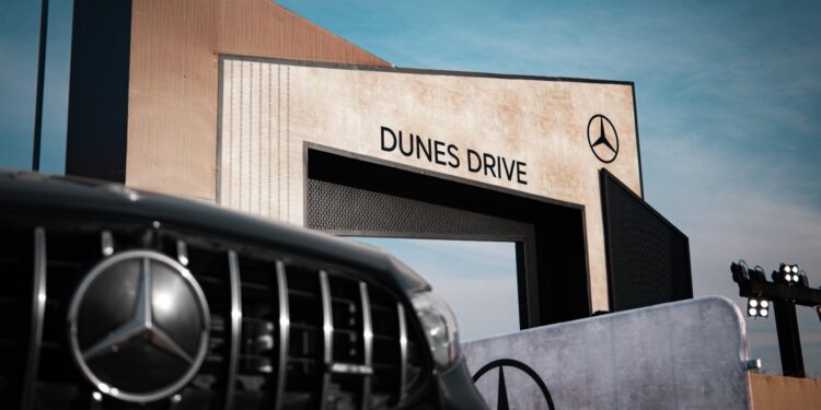 Mercedes‑Benz SUVs impress at exclusive Dunes Drive in Tilal Sweihan