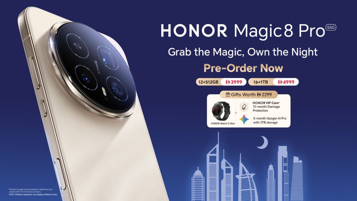 HONOR Magic8 Pro launched; First 5.5G smartphone in the UAE