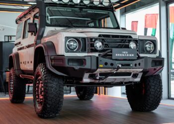 The Ineos Grenadier With Portal Axle Arrives In The UAE
