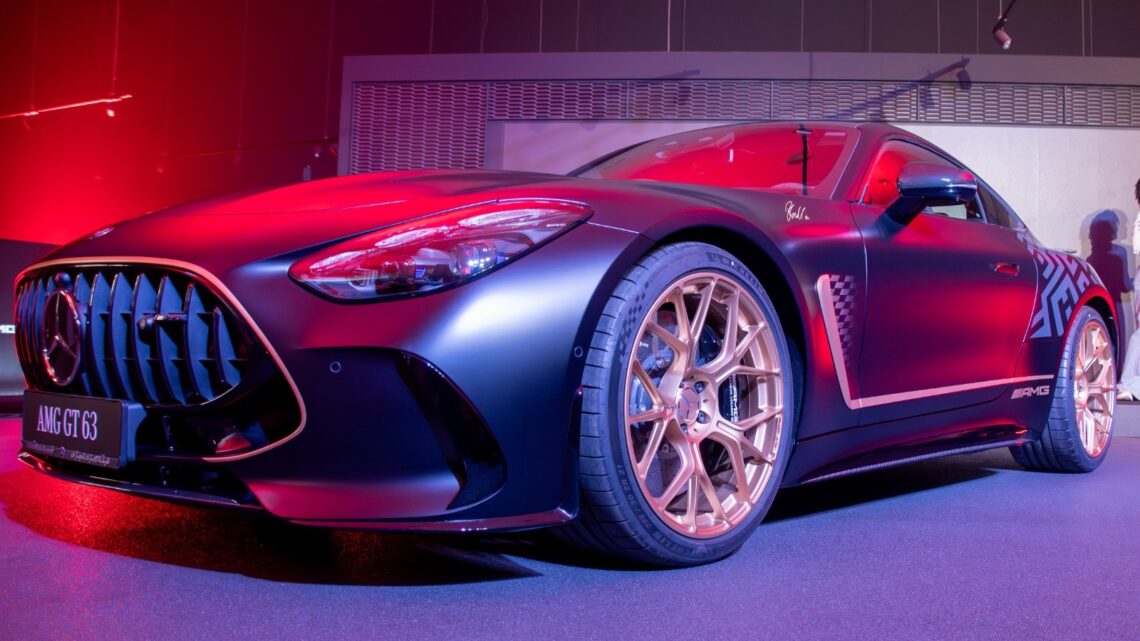 Rare Mercedes-AMG GT 63 APXGP Edition makes UAE debut