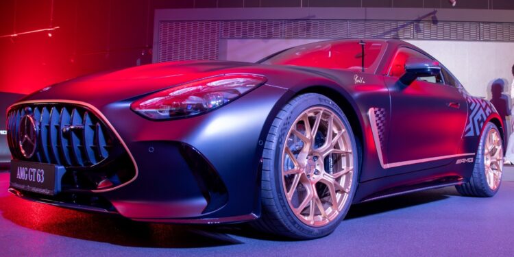 Rare Mercedes-AMG GT 63 APXGP Edition makes UAE debut