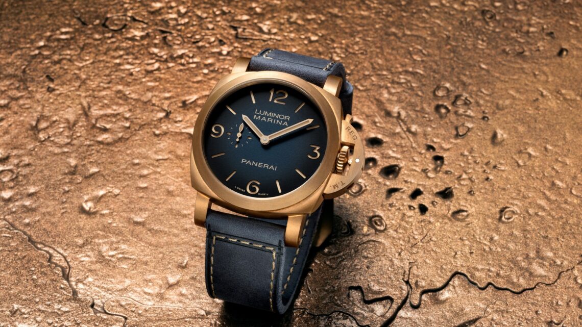 Panerai unveils the fabulous new Luminor Marina Bronzo