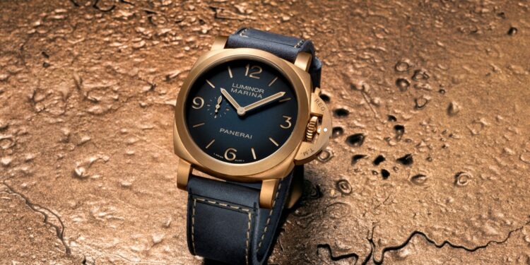 Panerai unveils the fabulous new Luminor Marina Bronzo