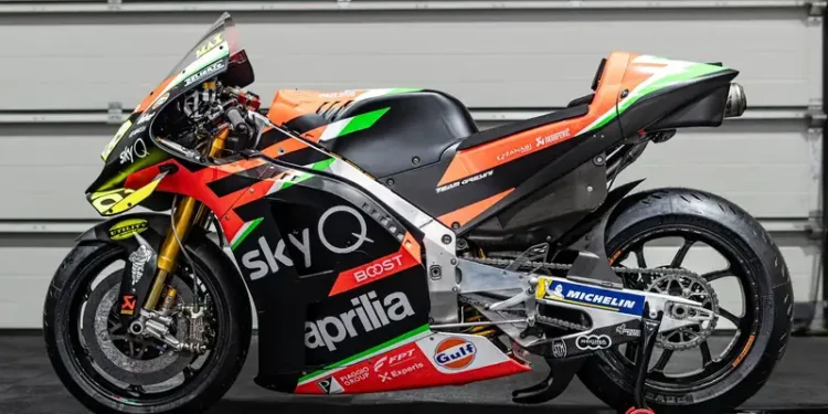 Aleix Espargaró’s 2020 Aprilia RS-GP MotoGP Bike is heading for auction
