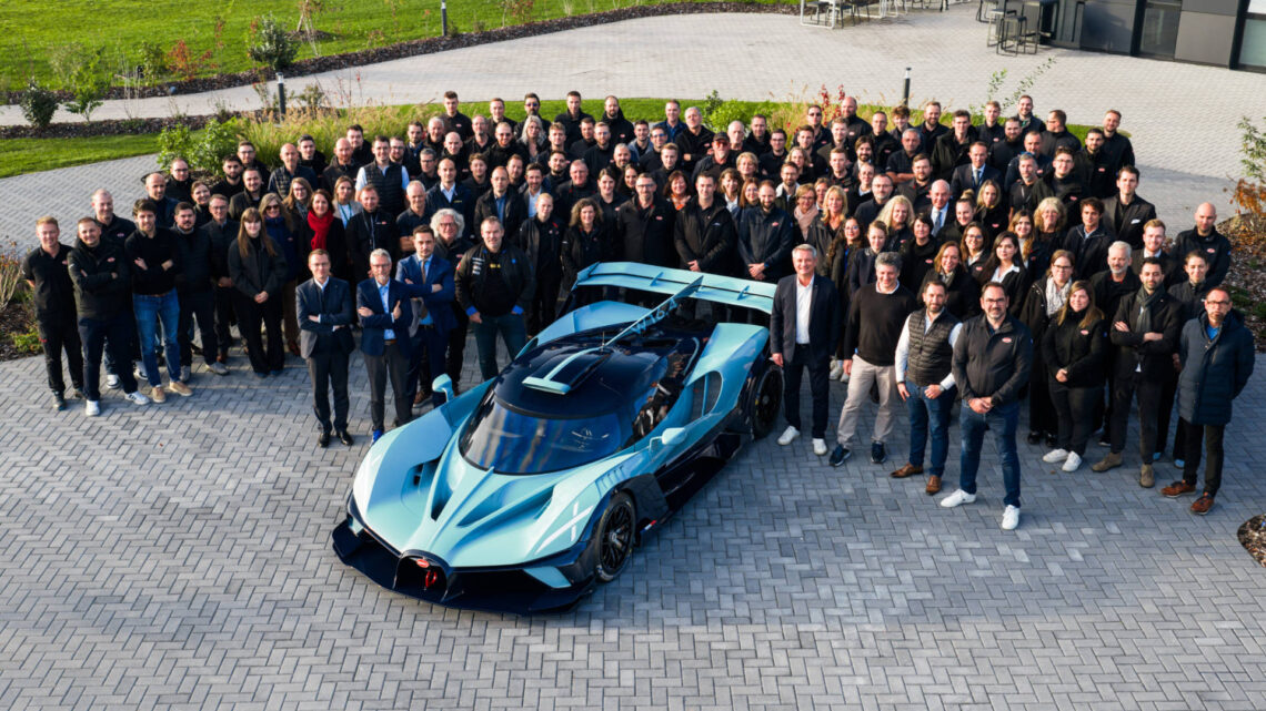 Final Bugatti Bolide Produced