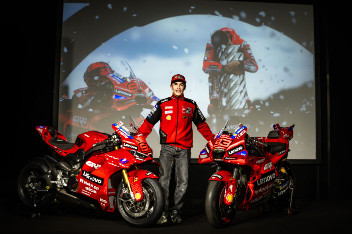 Ducati Unveils Panigale V4 Márquez 2025 World Champion Moto GP Replica