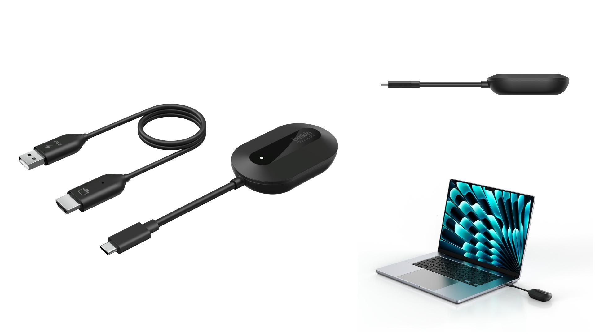 Belkin unveils the ConnectAir Wireless HDMI Display Adaptor at the CES 2026