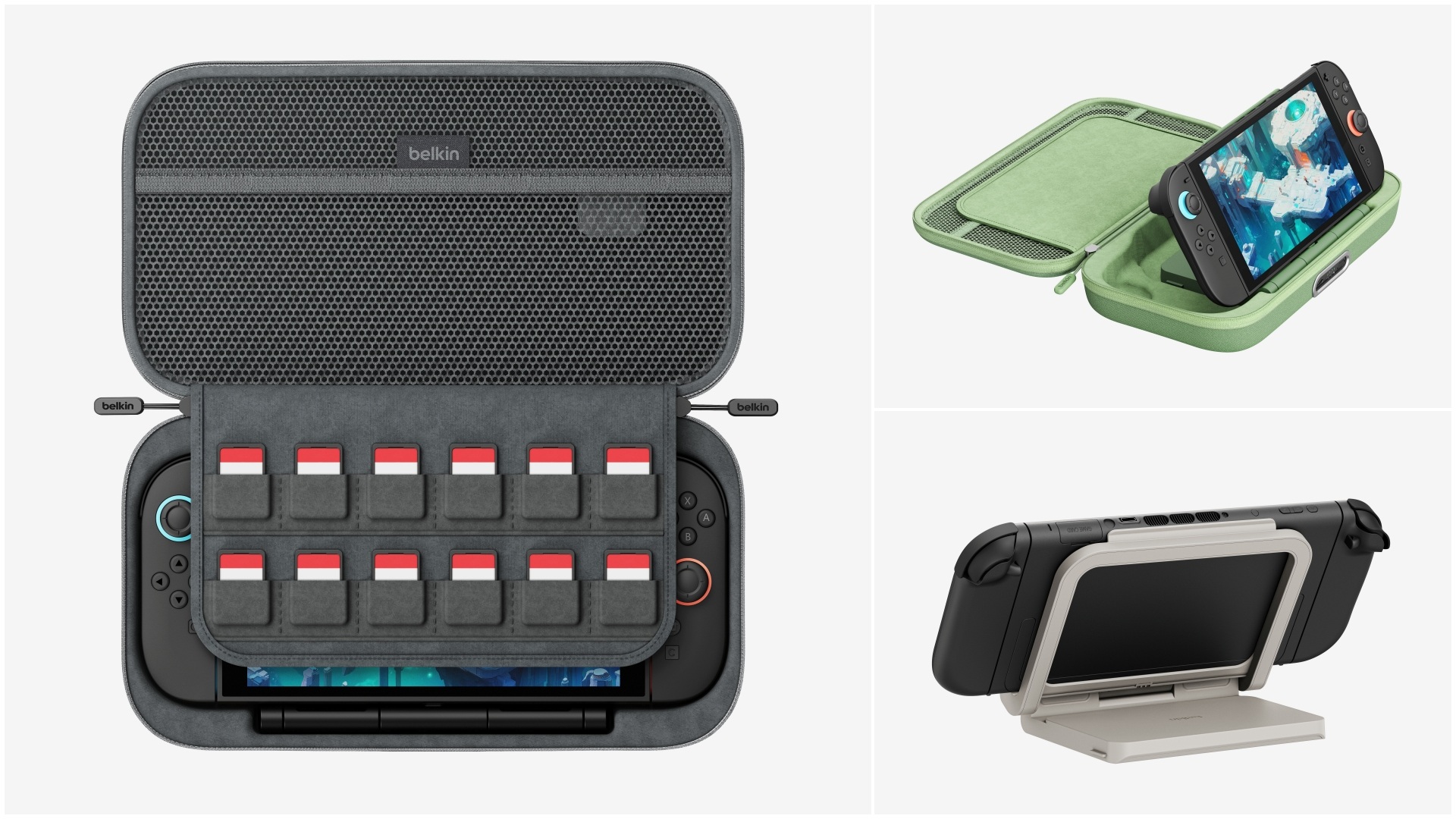 Belkin launches Charging Case Pro for Nintendo Switch 2, available in three colours, at CES 2026