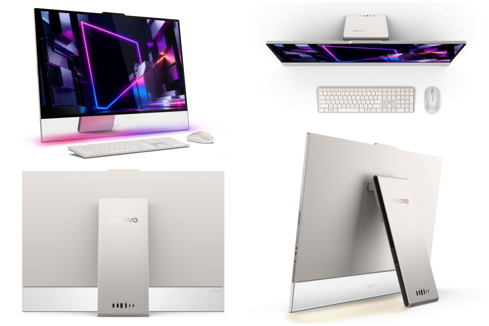 Lenovo Yoga AIO i Aura Edition introduced at CES 2026