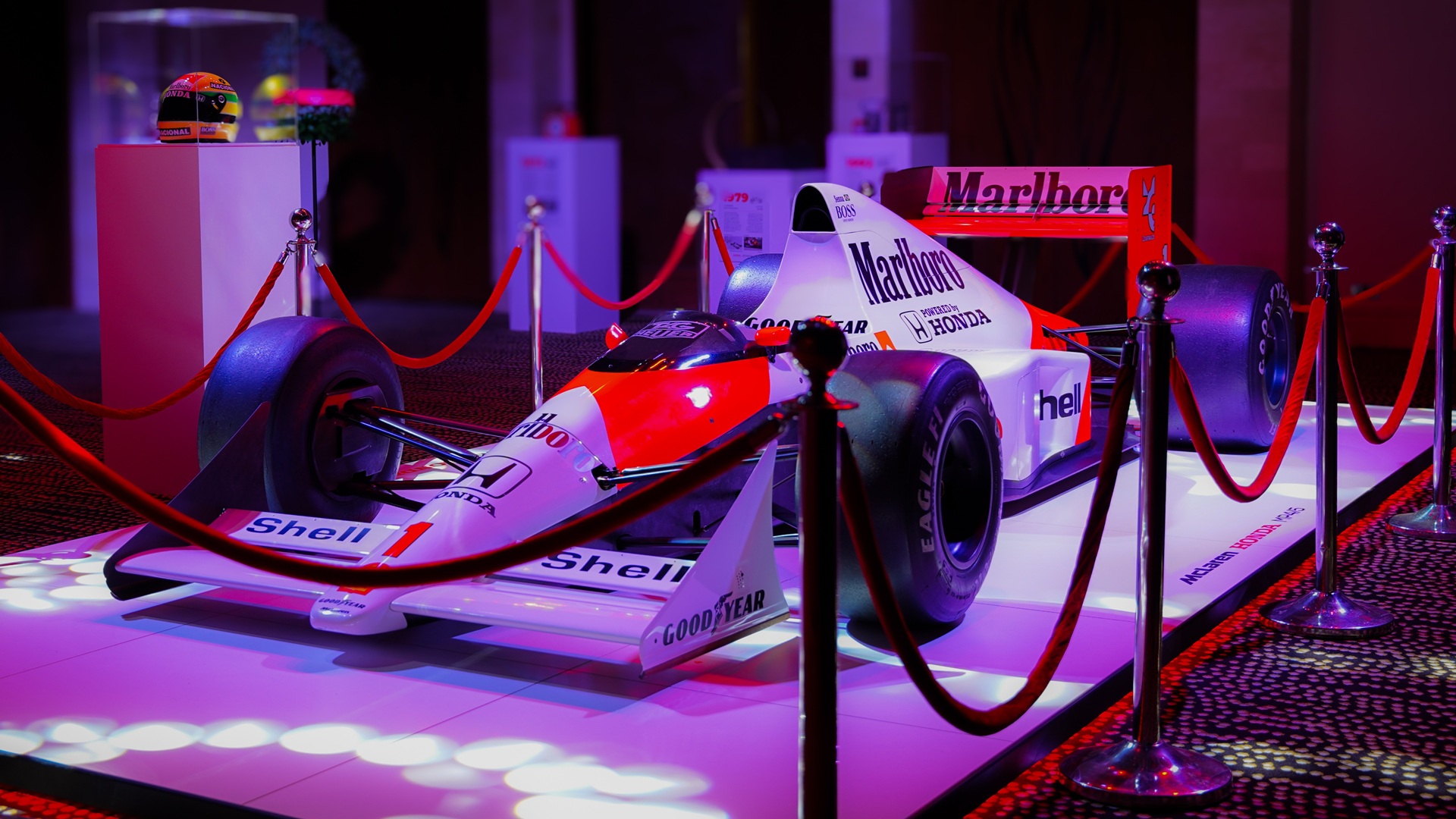 Ayrton Senna’s Honda-powered McLaren showcased at 'Everything Honda' at Sofitel The Palm in Dubai