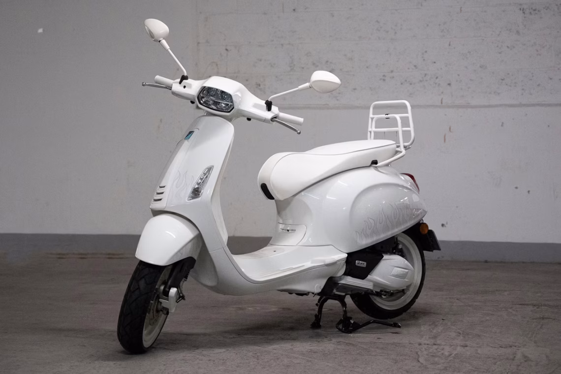 Justin Bieber x Vespa Sprint 150 Auction: A Future Collector’s Classic Emerges in London