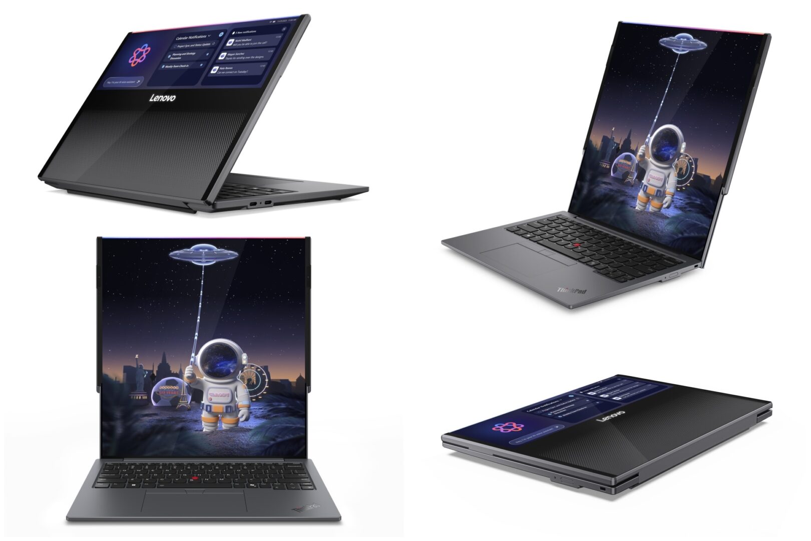 Lenovo ThinkPad Rollable XD Concept unveiled at CES 2026