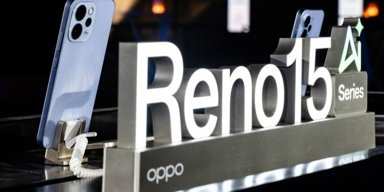 Oppo launches the Reno15 Series smartphone in the UAE. The launch event was at Ain Dubai.
