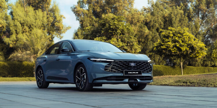 The New Ford Taurus Arrives In The Middle East With A Stylish Makeover, A Choice Of Engines, And Intelligent Connectivity Features.