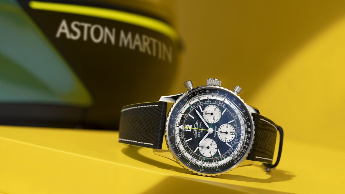 Aston Martin announces a new partnership with Breitling
