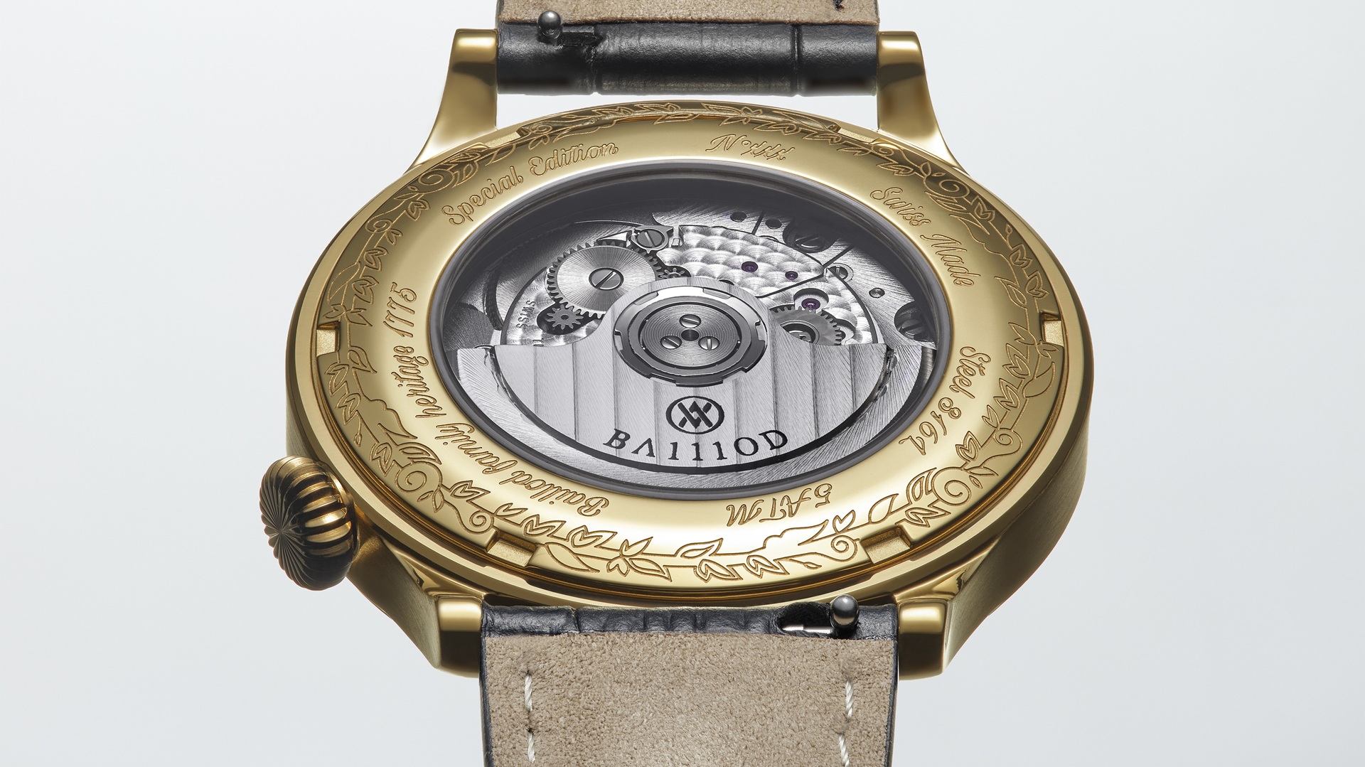 BA111OD Chapter 8 Baillod Family Legacy Special Edition Soft gold PVD version.