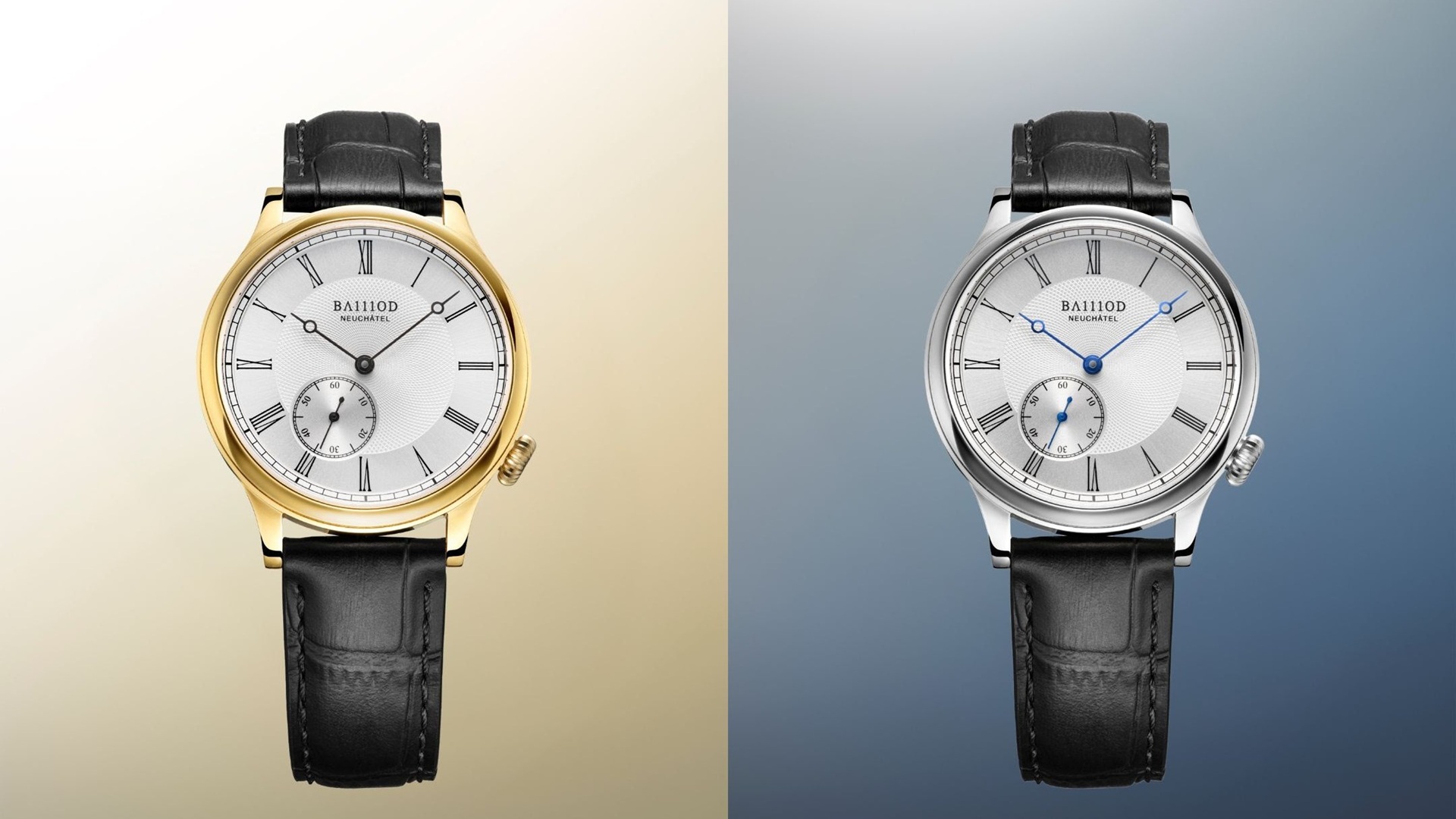 Both versions of the BA111OD Chapter 8 Baillod Family Legacy Special Edition.