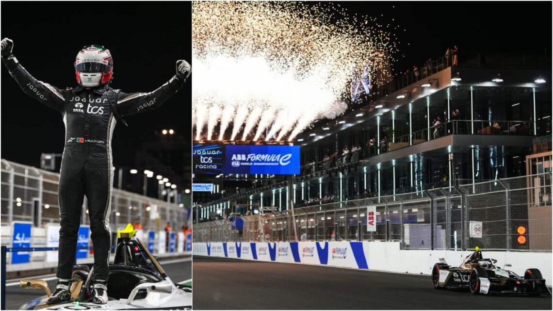 António Félix da Costa wins in Jeddah for Jaguar TCS Racing