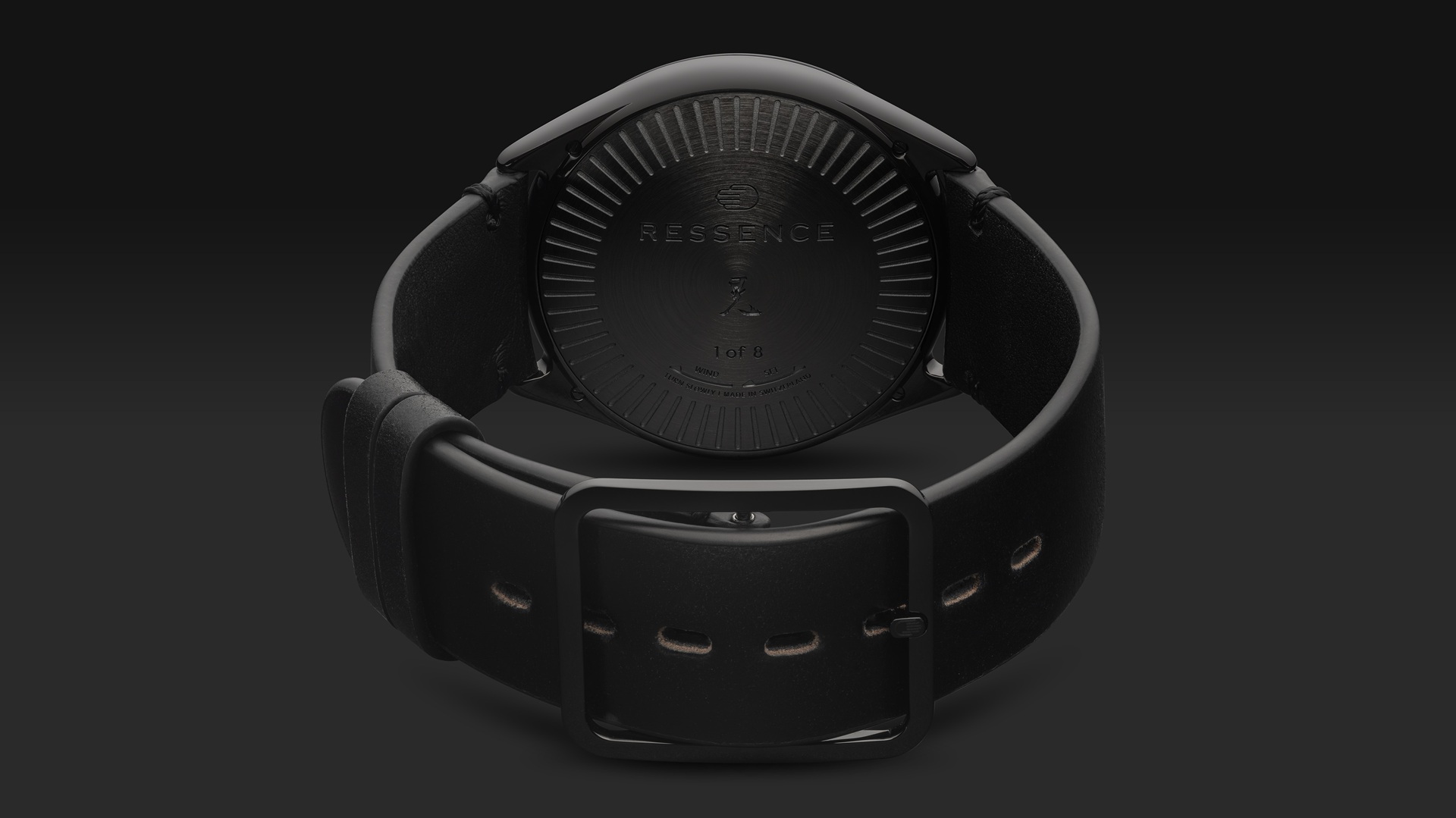 Ressence Type 9 IKE caseback view.