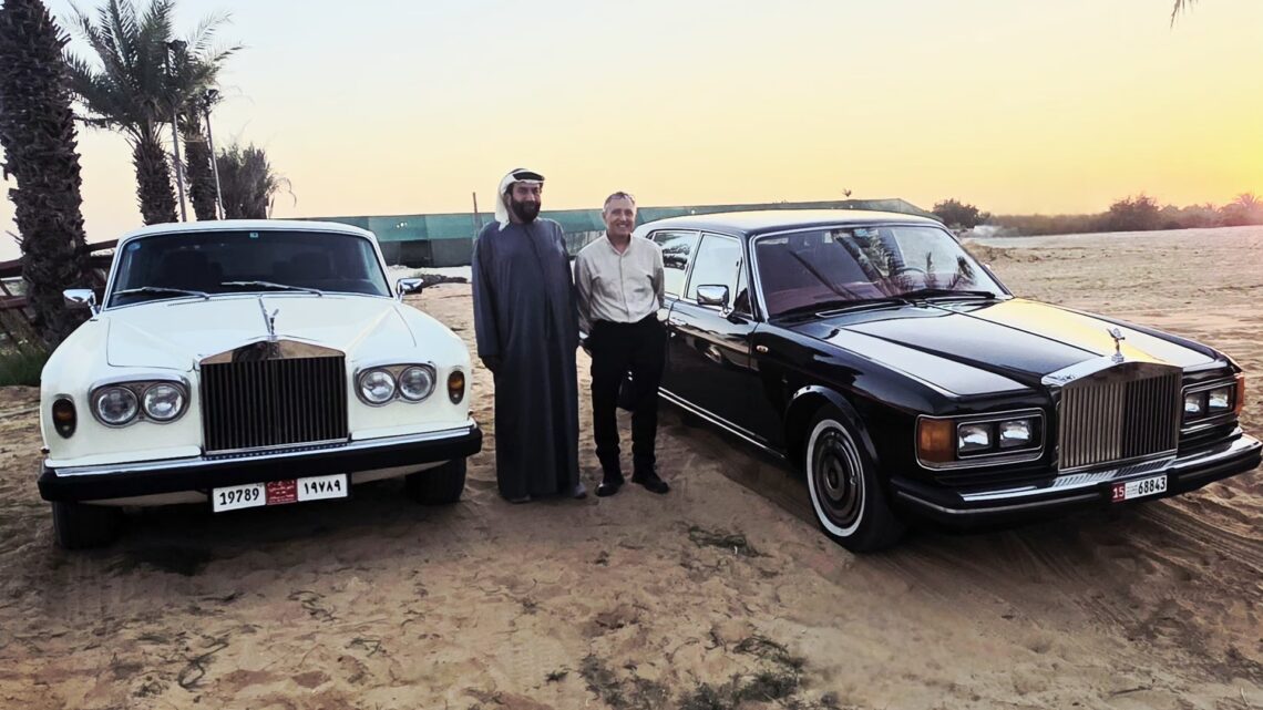 Rolls-Royce Enthusiasts’ Club (UAE) debut day in Al Rahba, UAE