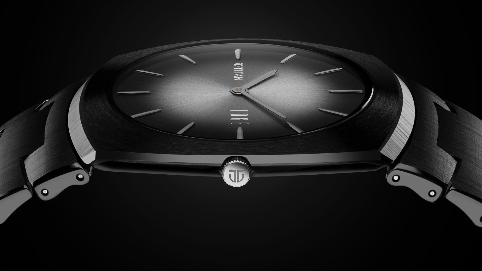 The Edge by Titan Fumage in black side profile view.