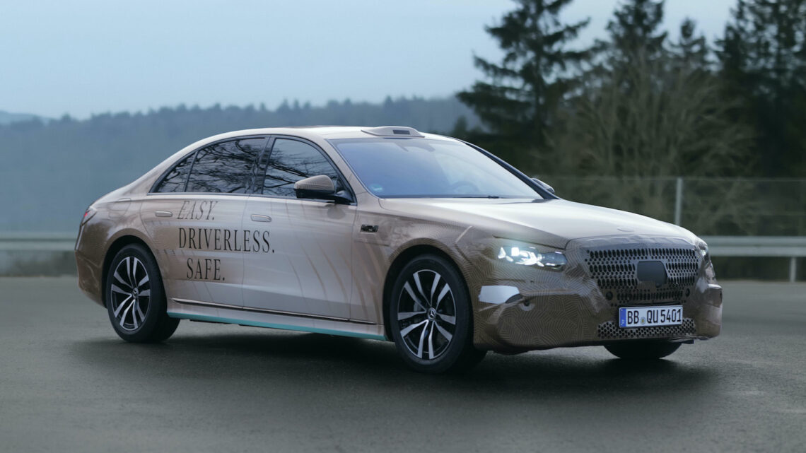Mercedes-Benz S-Class RoboTaxi Project