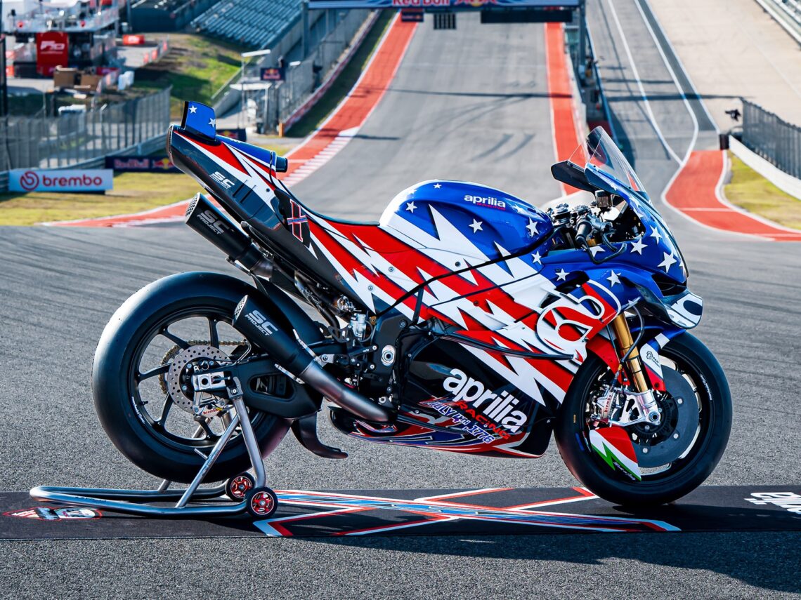 Aprilia Reveals Wild X 250TH at US GP with 240 HP and MotoGP Hardware