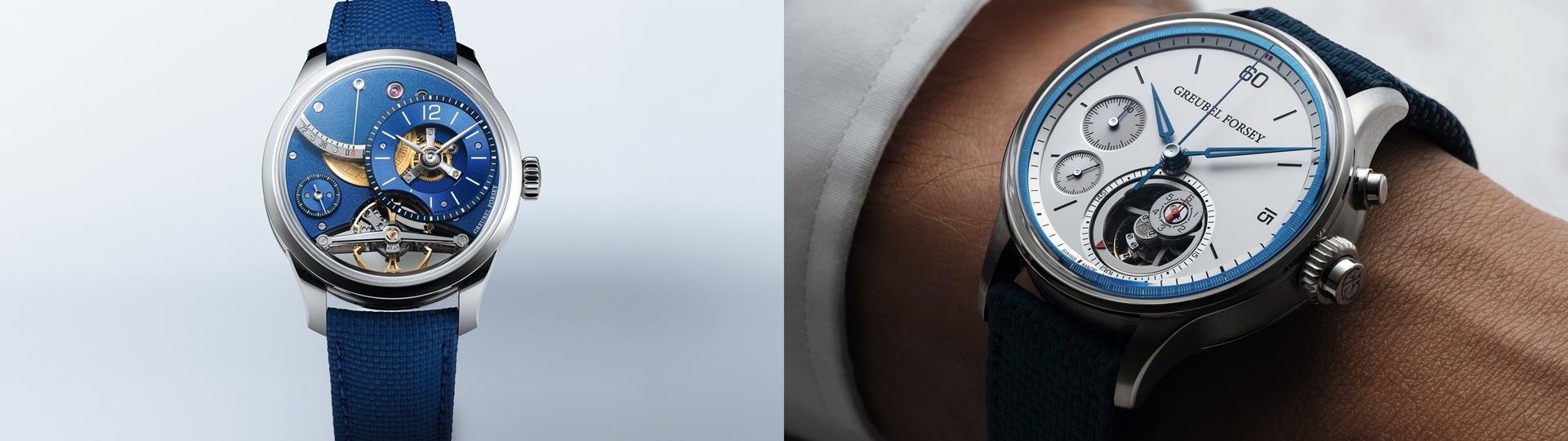 Greubel Forsey Balancier Contemporain and Nano Foudroyante.