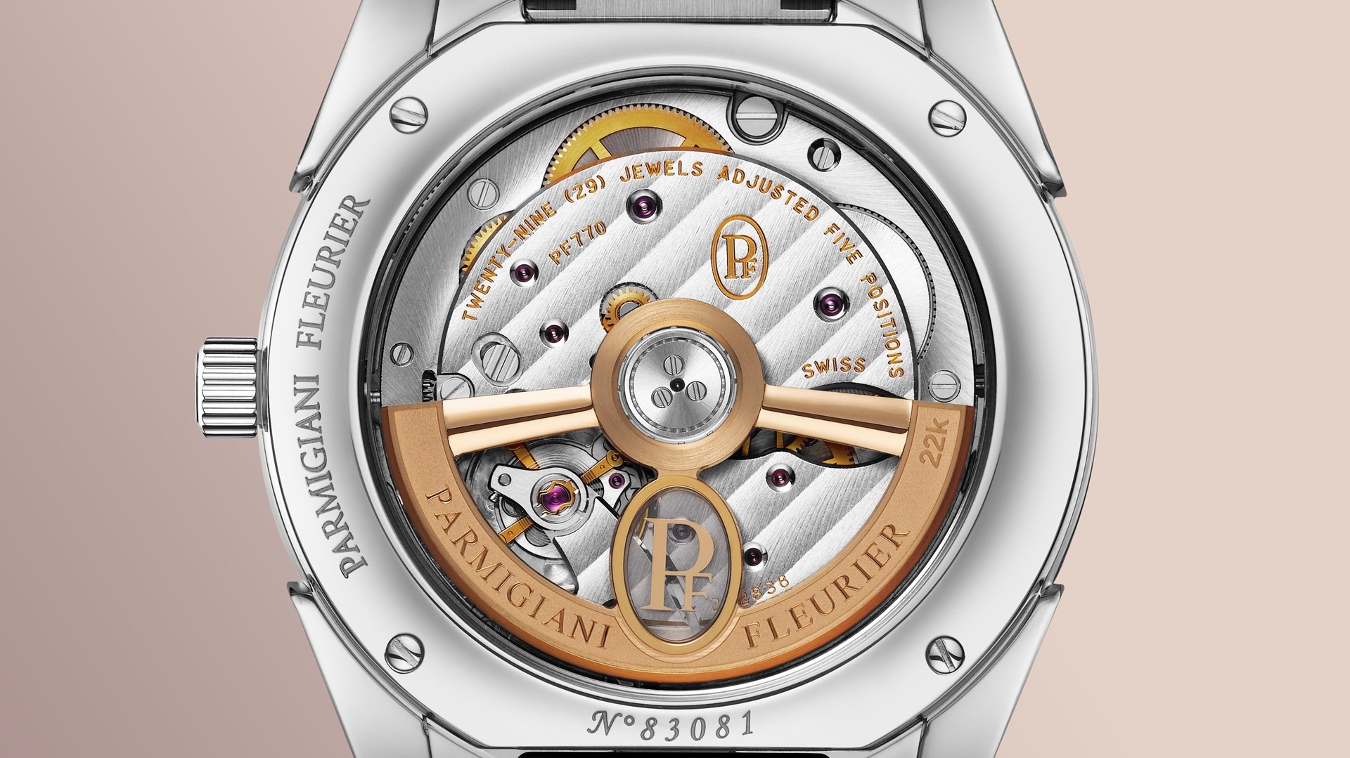 Parmigiani Fleurier Tonda PF Automatic 36MM Alta Rosa.