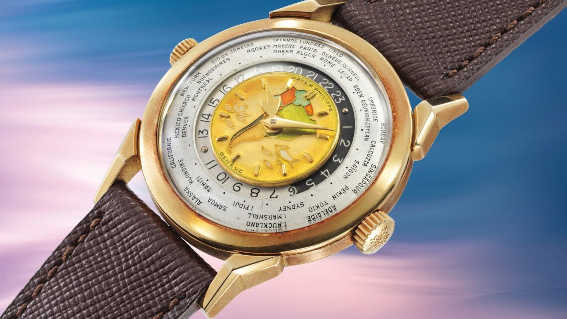 Phillips in Association with Bacs and Russo will present the Patek Philippe Ref. 2523, an 18K yellow gold world-time watch with polychrome cloisonné enamel ‘South America’ dial, at their Geneva Watch Auction: XXIII held during 9 – 10 May 2026.