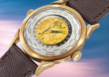 Phillips in Association with Bacs and Russo will present the Patek Philippe Ref. 2523, an 18K yellow gold world-time watch with polychrome cloisonné enamel ‘South America’ dial, at their Geneva Watch Auction: XXIII held during 9 – 10 May 2026.