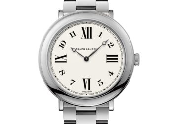 Ralph Lauren 888 38mm with stainless steel bracelet.