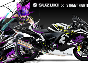 Suzuki’s Hayabusa Tuned by JURI Breaks Cover as a Striking Street Fighter 6 Showbike