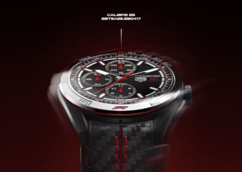 The TAG Heuer Connected Calibre E5 45mm x Formula 1® Edition .
