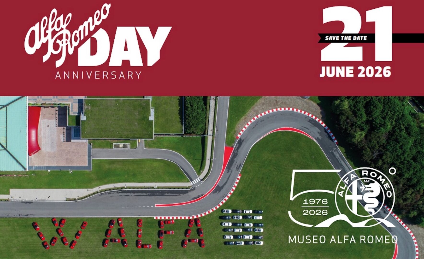 Alfa Romeo 50 Years Celebration Events Announced