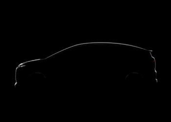Audi A2 e-tron teased with silhouette image.