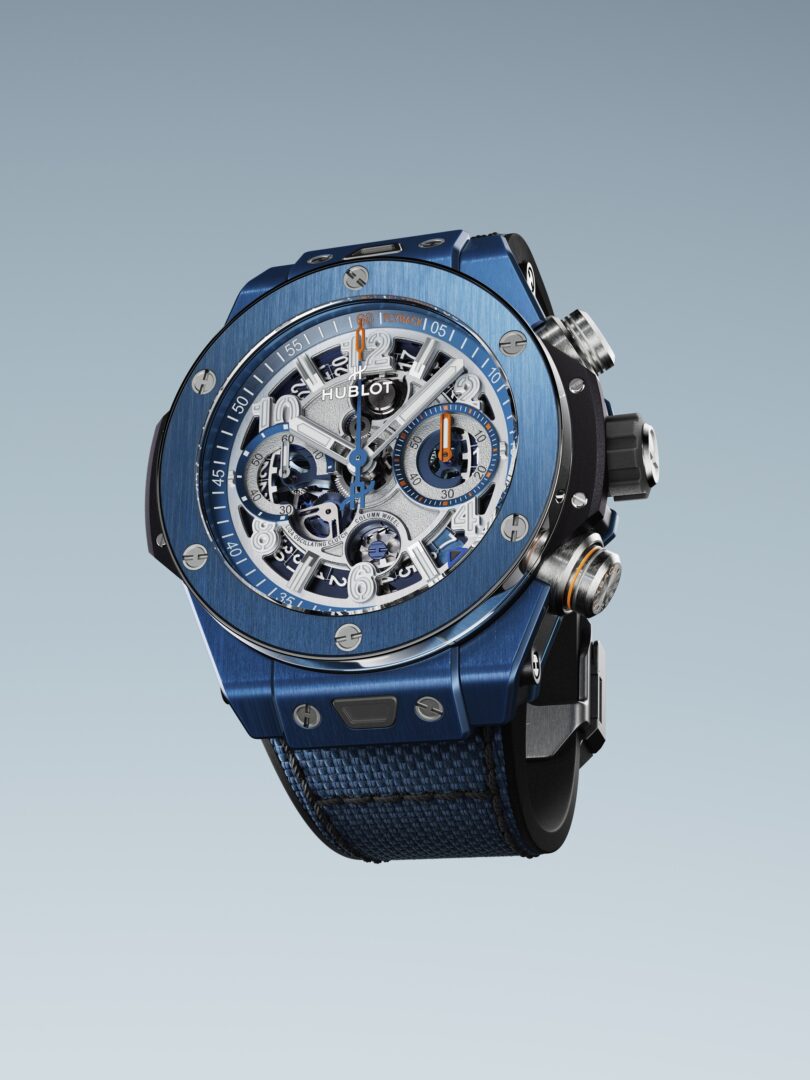Hublot Big Bang Reladed Blue Ceramic.