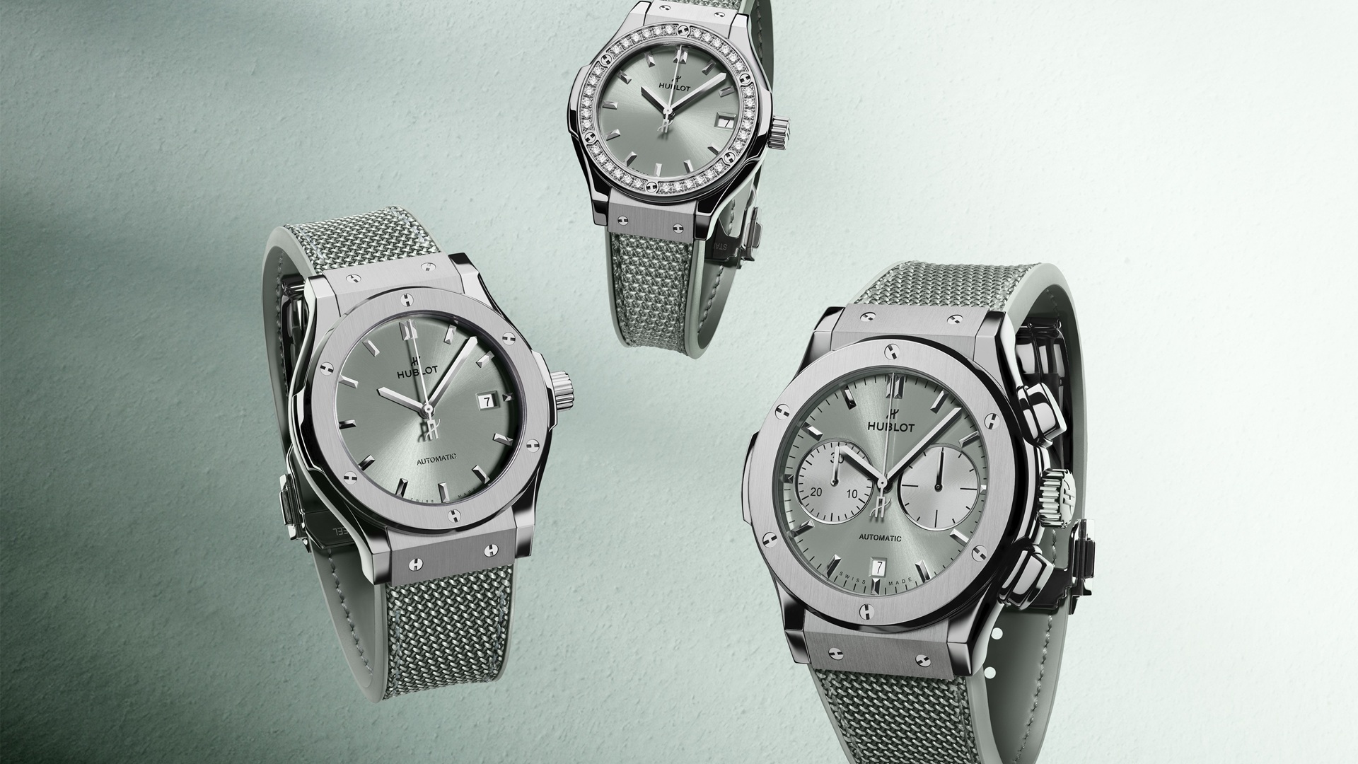 Hublot Classic Fusions Sage Green Editions.