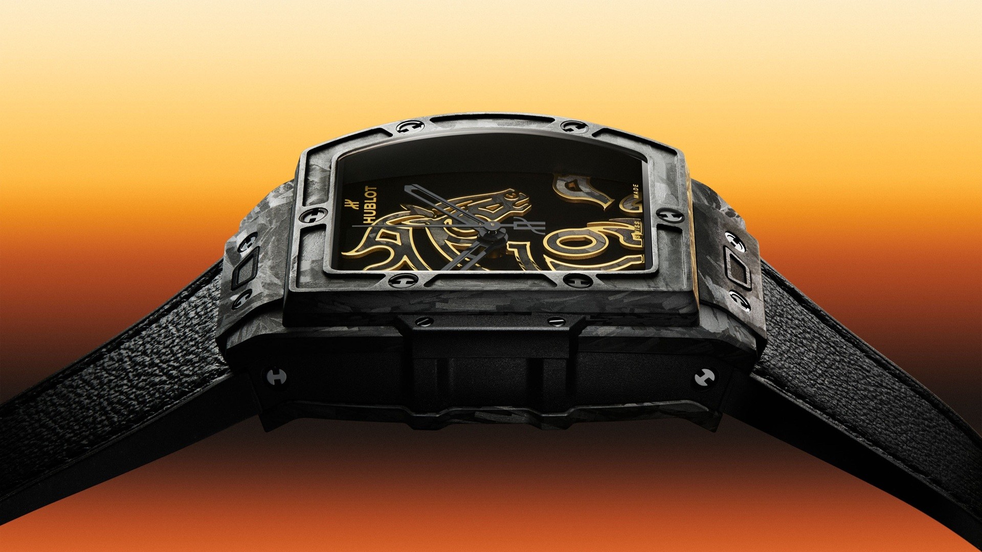 Hublot Spirit of Big Bang Year of the Horse Frosted Carbon.