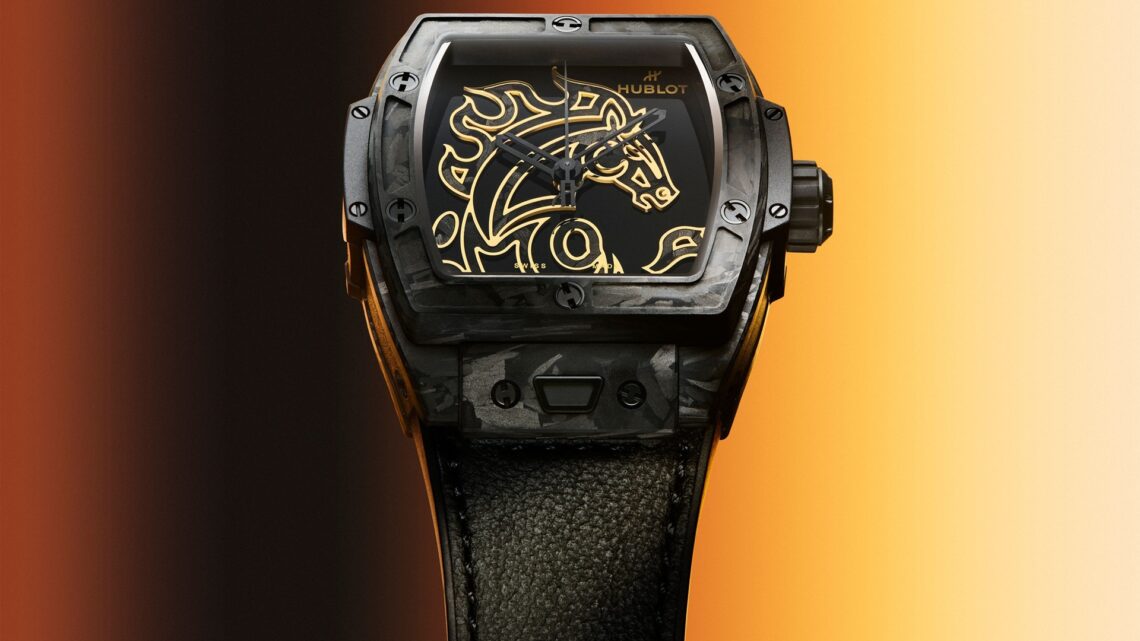 Hublot Spirit of Big Bang Year of the Horse Frosted Carbon.