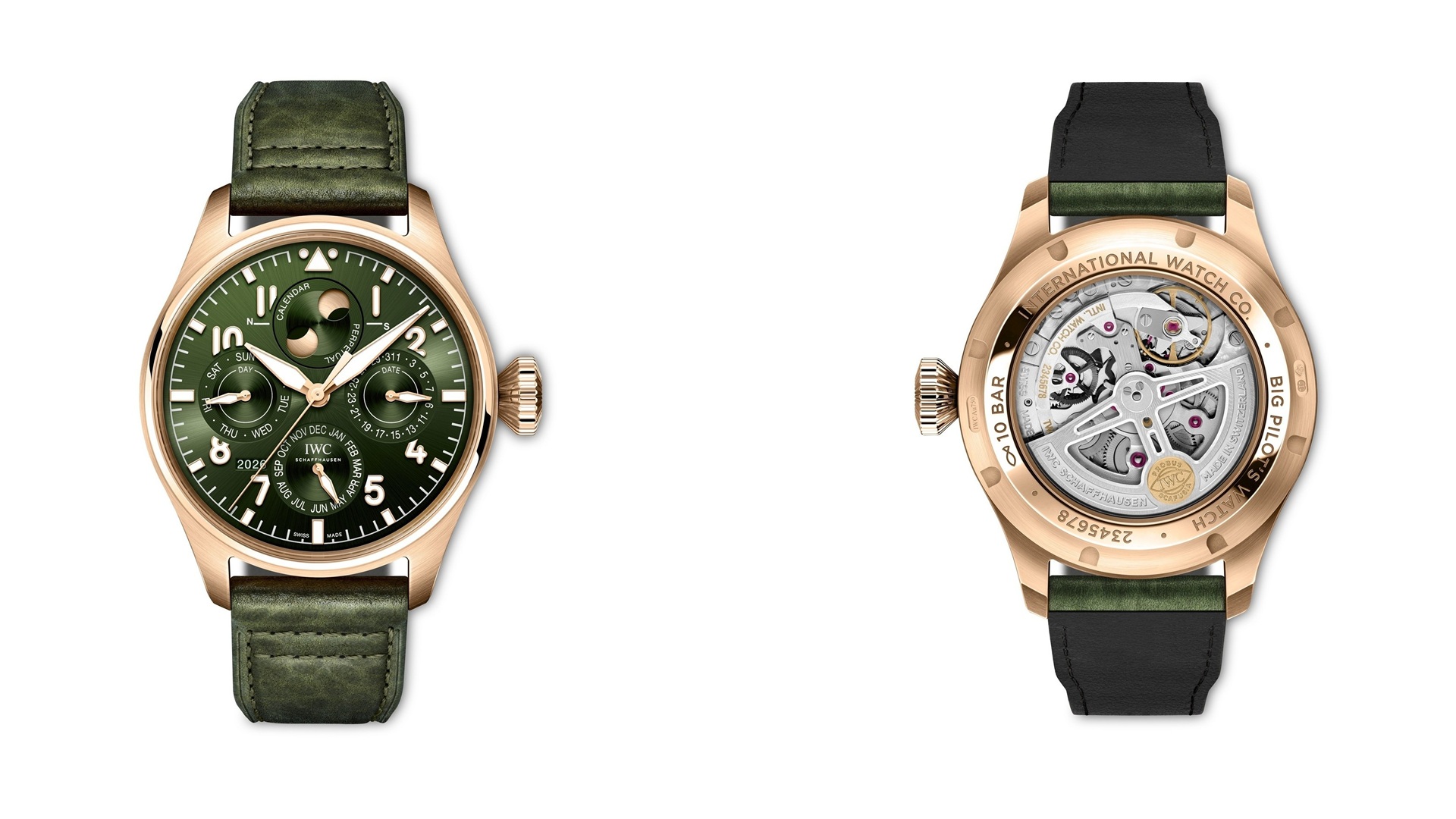 IWC Schaffhausen Big Pilots Watch Perpetual Calendar ProSet 42.