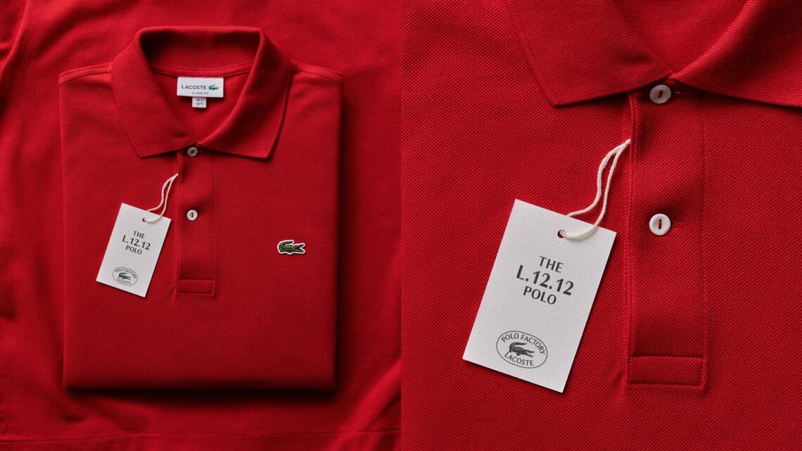 The Lacoste Polo Factory - L.12.12 Classic Rouge