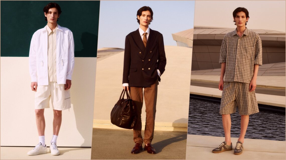 A selection of apparel and accessories for men from the MY HN MY STYLE range by Harvey Nichols - Dubai