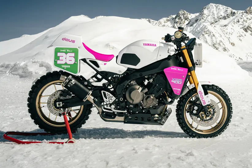 Yamaha XSR900 Turned Into Factory-Backed Ice Racer by Deus Ex Machina