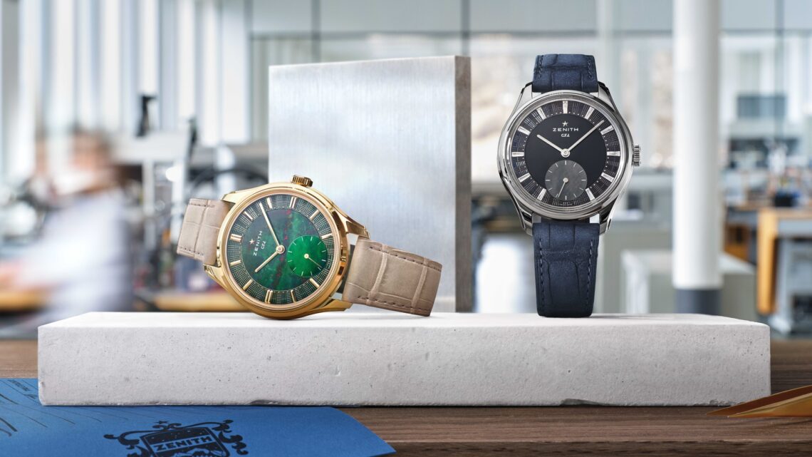 Zenith G.F.J. Bloodstone and G.F.J Tantalum.