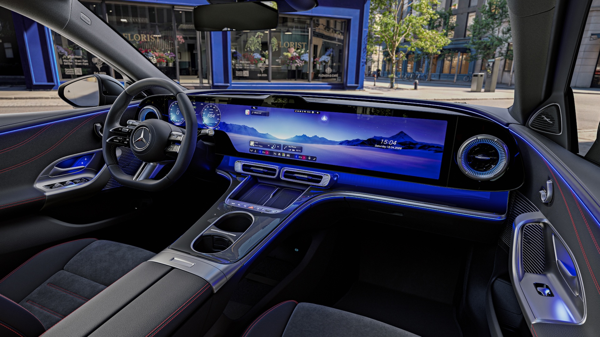 All-New Mercedes-Benz C-Class EV Revealed: Interior & Screen